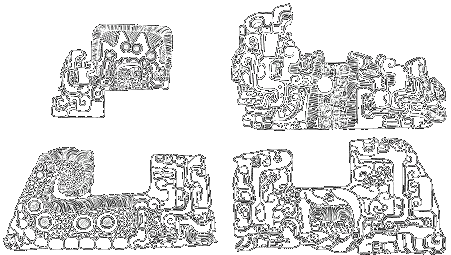 altares mayas de Copn