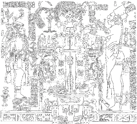 Palenque. Dragon celeste y Axis Mundi